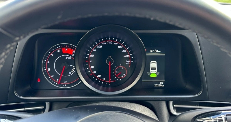Hyundai Elantra cena 79900 przebieg: 20260, rok produkcji 2022 z Szczucin małe 254